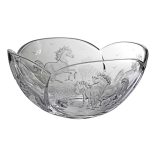 Other Goods * Cristal Bol cu motiv ecvestru 25 cm (Sze16416)