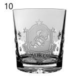 Other Goods * Cristal Pahar de whisky cu zodiac 300 ml (Tos17021)