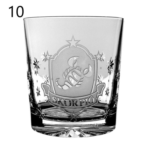 Other Goods * Cristal Pahar de whisky cu zodiac 300 ml (Tos17021)
