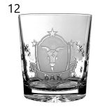 Other Goods * Cristal Pahar de whisky cu zodiac 300 ml (Tos17021)