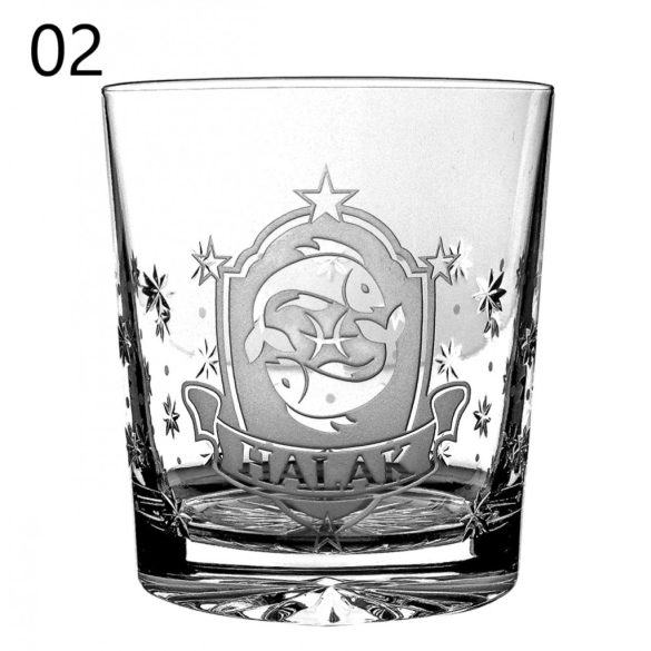 Other Goods * Cristal Pahar de whisky cu zodiac 300 ml (Tos17021)