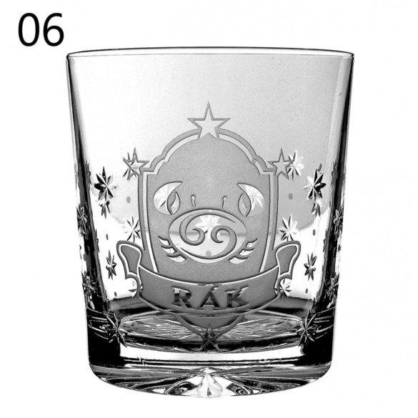 Other Goods * Cristal Pahar de whisky cu zodiac 300 ml (Tos17021)