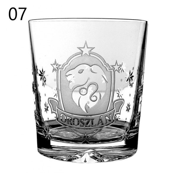 Other Goods * Cristal Pahar de whisky cu zodiac 300 ml (Tos17021)