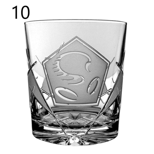 Other Goods * Cristal Pahar de whisky cu zodiac 300 ml (Tos17022)