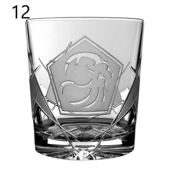 Other Goods * Cristal Pahar de whisky cu zodiac 300 ml (Tos17022)