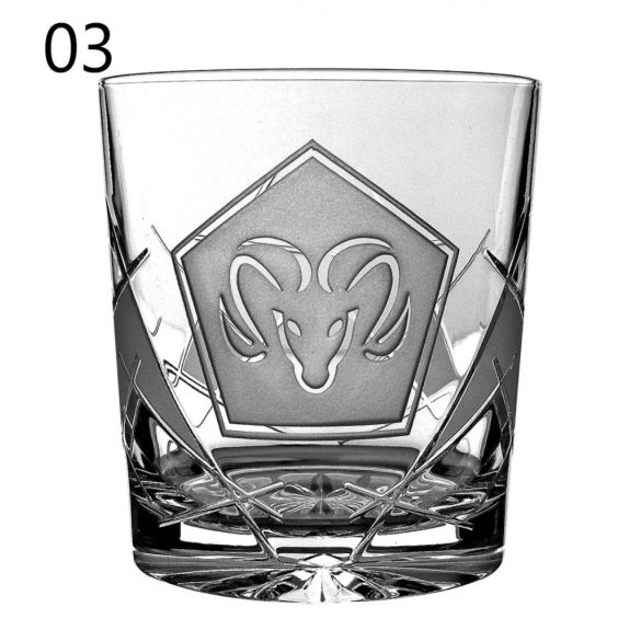 Other Goods * Cristal Pahar de whisky cu zodiac 300 ml (Tos17022)