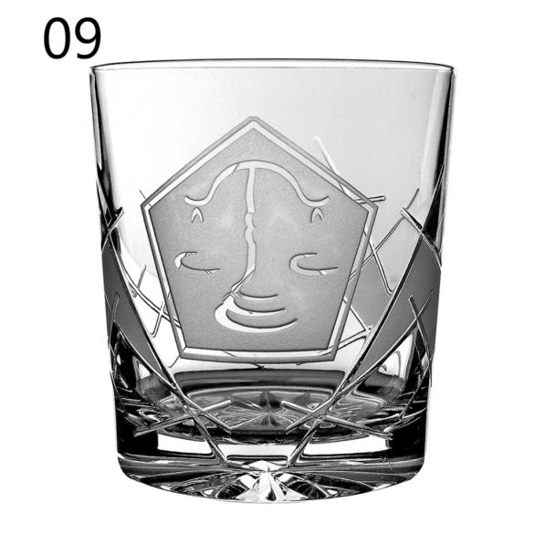Other Goods * Cristal Pahar de whisky cu zodiac 300 ml (Tos17022)