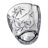 Victoria * Cristal Vază în formă de butoi 23 cm (Smi17167)