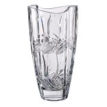 Viola * Cristal Vază în formă de butoi 28 cm (Smi17268)