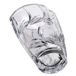 Viola * Cristal Vază în formă de butoi 28 cm (Smi17268)