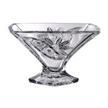 Liliom * Cristal Bol 22 cm (Cs17551)