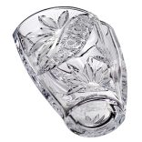 Liliom * Cristal Vază în formă de butoi 23 cm (Smi17567)