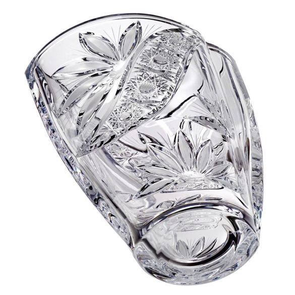 Liliom * Cristal Vază în formă de butoi 23 cm (Smi17567)