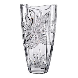 Liliom * Cristal Vază în formă de butoi 28 cm (Smi17568)